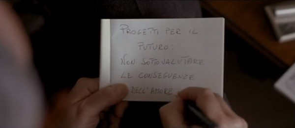 Le conseguenze dell'amore, Paolo Sorrentino, 2001